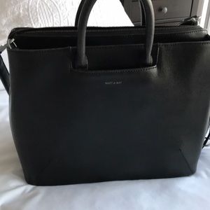 Matt & nat kintla vegan satchel black
